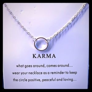 NWT Karma Necklace